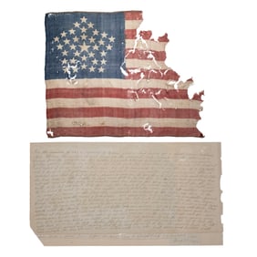 [CIVIL WAR] A Soldier's Final Gift: Signed by Flag Bearer KIA at Antietam