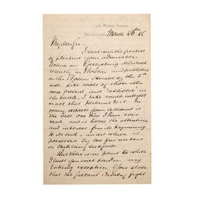 [GETTYSBURG] Defense of Gregg's Cavalry, William Brooke Rawle ALS