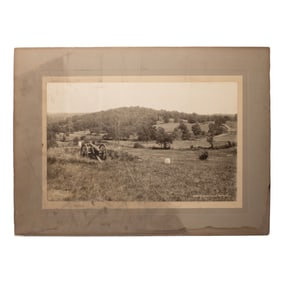 [GETTYSBURG] Culp's Hill Oversize Photograph