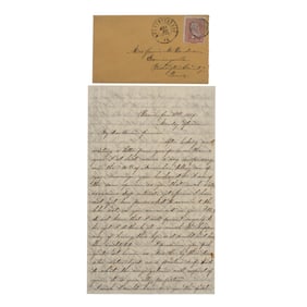 [CIVIL WAR] Gettysburg Homefront Letter