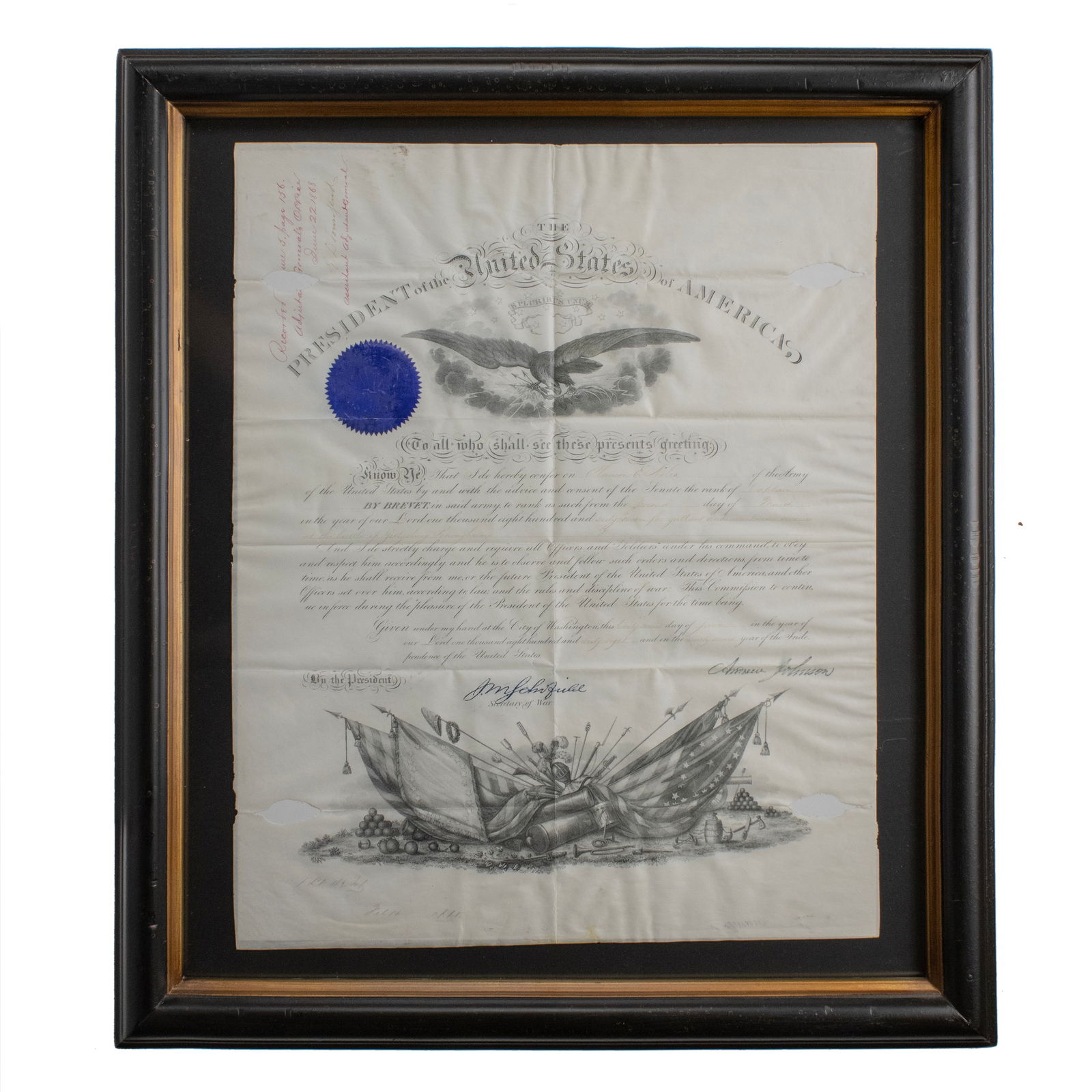 [CIVIL WAR] Promoted for Gallantry at Gettysburg (1 of 3)