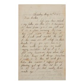 [CIVIL WAR] Confederates Retreat from Gettysburg, Soldier's Lettter