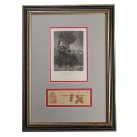 [CIVIL WAR] Jefferson Davis Signed Check