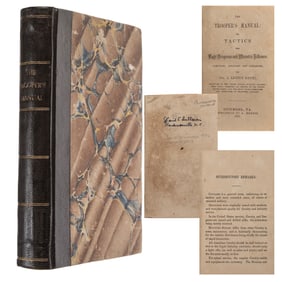 [CIVIL WAR] Soldier's Confederate "Trooper's Manual", 1861