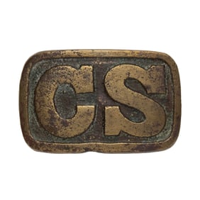 [CIVIL WAR] Confederate Belt Plate