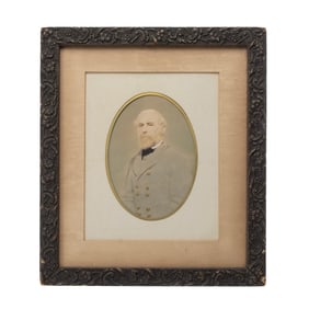 [CIVIL WAR] Portrait of R.E. Lee, Colorized Albumen