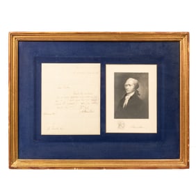 [REVOLUTIONARY WAR] Alexander Hamilton Autograph Letter Signed