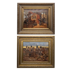 [NAPOLEONIC WARS] (2) Keith Rocco Oil Paintings