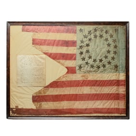 [CIVIL WAR, FLAGS] Guidon of 1st West Virginia Cav. w/ Provenance