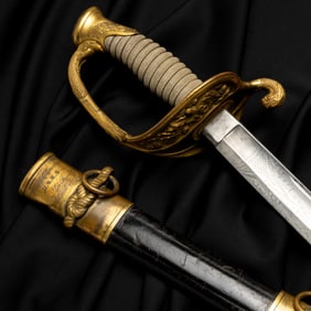 [CIVIL WAR] Presented Revenue-Marine M1852 Naval Officer's Sword
