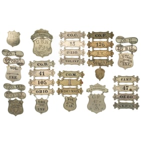 [CIVIL WAR] (11) Union Ladder Badges