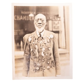 [CIVIL WAR] William Mack Lee "Black Confederate" w/ Medals