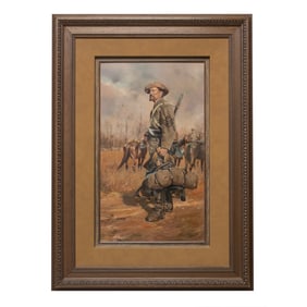 [CIVIL WAR] "One of Forrest's Men", Original Troiani Oil on Panel