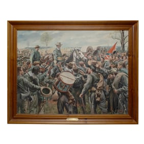 [CIVIL WAR] "Soldier's Tribute", Troiani Giclee on Canvas