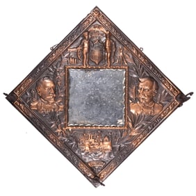 [SPANISH-AMERICAN WAR] "Our Boys of '98" Patriotic Mirror