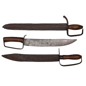 [CIVIL WAR] (3) Confederate Bowie Knives