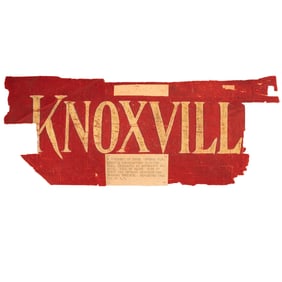 [CIVIL WAR] Captured at Appomattox: Confederate General's Headquarters Flag