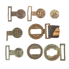[CIVIL WAR] Confederate Belt Buckle Components