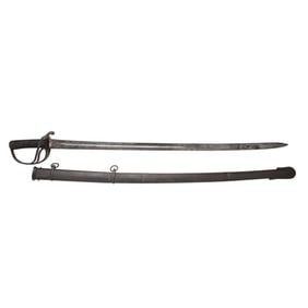 [CIVIL WAR] Confederate Isaac & Co. P1853 Light Cavalry Saber