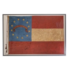 [CIVIL WAR] 36th VA "Boone Rangers" Silk Regimental Flag