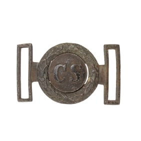 [CIVIL WAR] CS 2-Piece Virginia-Style Wreath Buckle