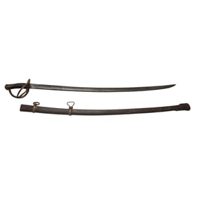 [CIVIL WAR] "Dog River" Sword w/ Wartime Replacement Sling Swivel