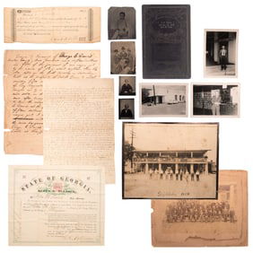 [CIVIL WAR] Georgia Archive, Slavery & 5th GA Reserves