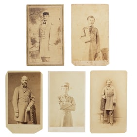 [CIVIL WAR] IDed Confederate Navy CDV Portraits