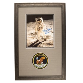 [SPACE EXPLORATION] Signed by Buzz Aldrin Apollo XI Photograph