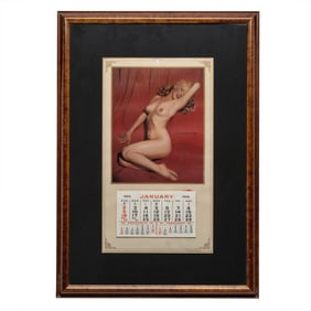 Marylin Monroe 1955 "Golden Dreams" Pin-Up Calendar