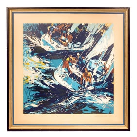 [ART] Leroy Neiman "Two Twelves" Screenprint