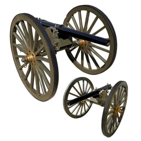 [MILITARIA, INDIAN WARS] m1875 Hotchkiss 2-Pounder Mountain Gun