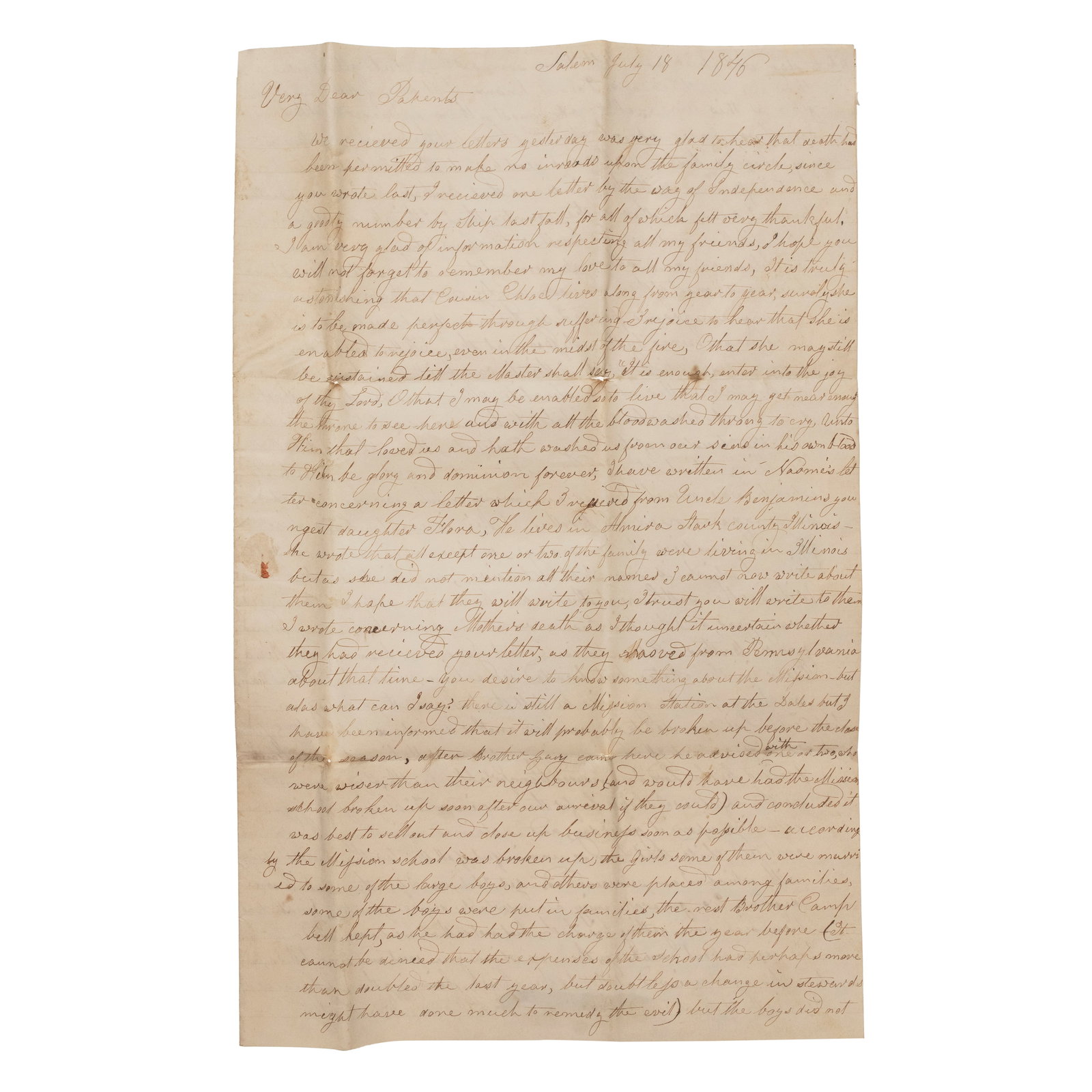 [NATIVE AMERICAN] Dakota Bible, Exodus & Leviticus "Hdinanpapi": FIRST (1869) DAKOTA TRANSLATION OF EXODUS AND LEVITICUS RARE. No copies have sold at auction since 1979. OCLC locates 19 copies. Thomas Williamson, translator. Hdinanpap