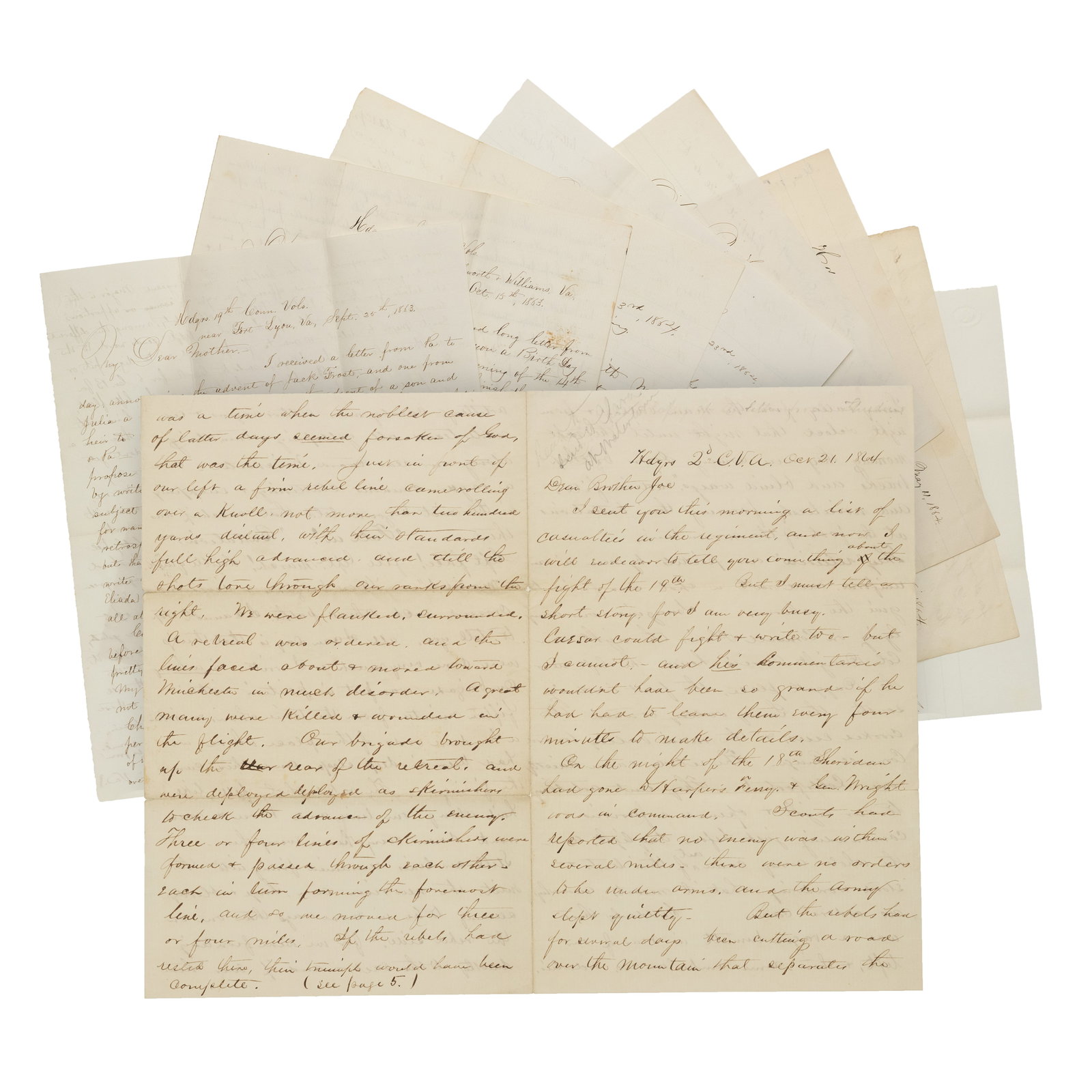 [CIVIL WAR] 2nd CT Heavy Artillery Letter Archive (1 of 5)