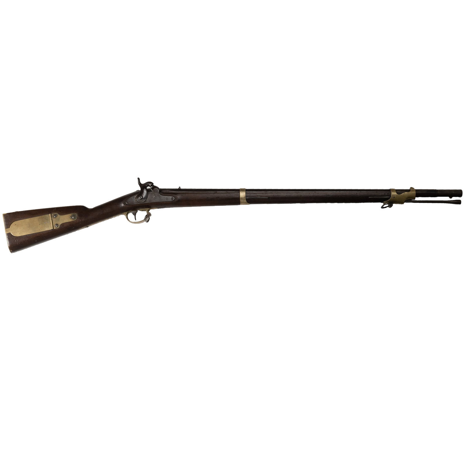 [CIVIL WAR] Confederate "Q" Marked Grosz Altered Whitney US Model 1841 Mississippi Rifle (1 of 9)