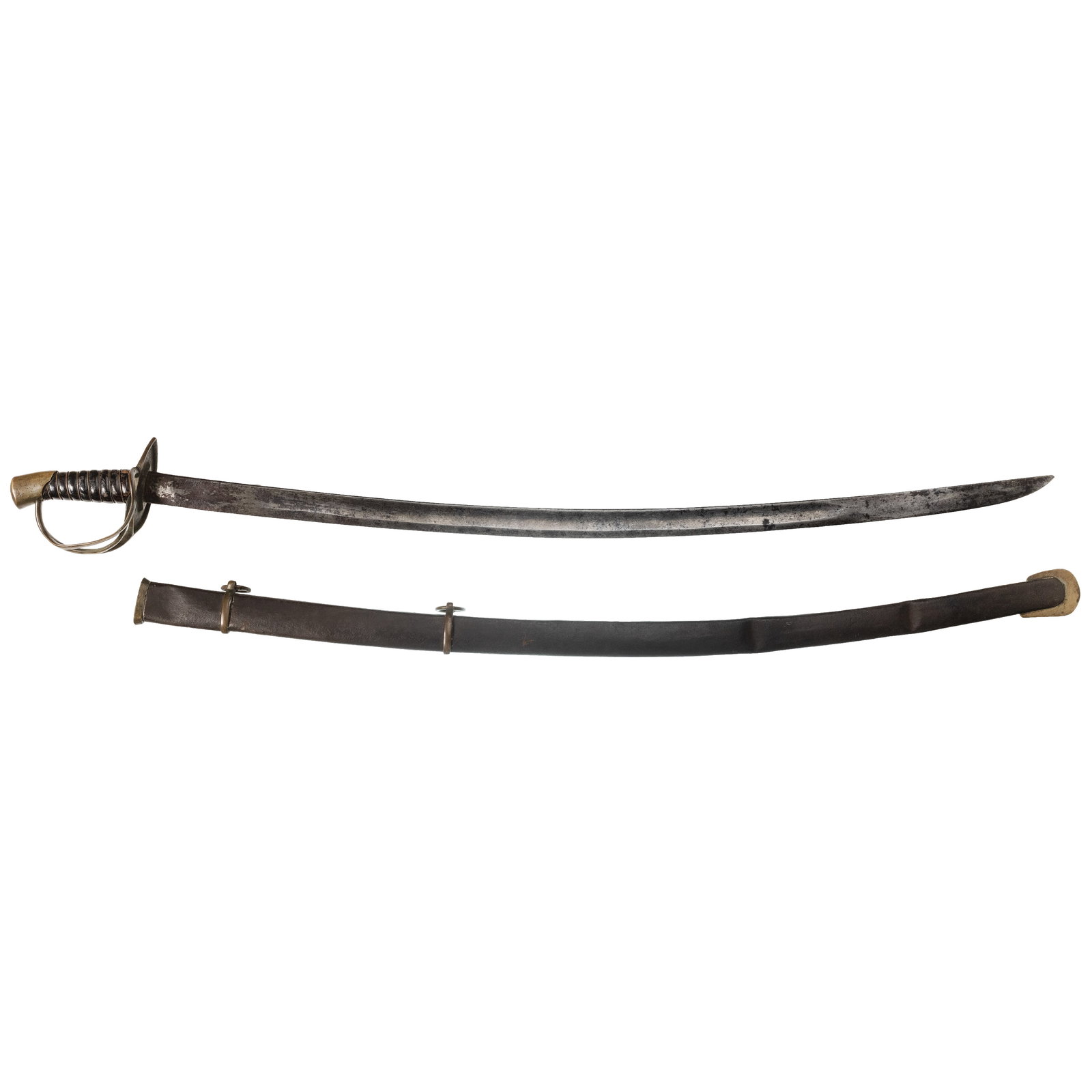 [CIVIL WAR] Kenansville Type 2 Cavalry Saber with Leech & Rigdon Scabbard (1 of 5)