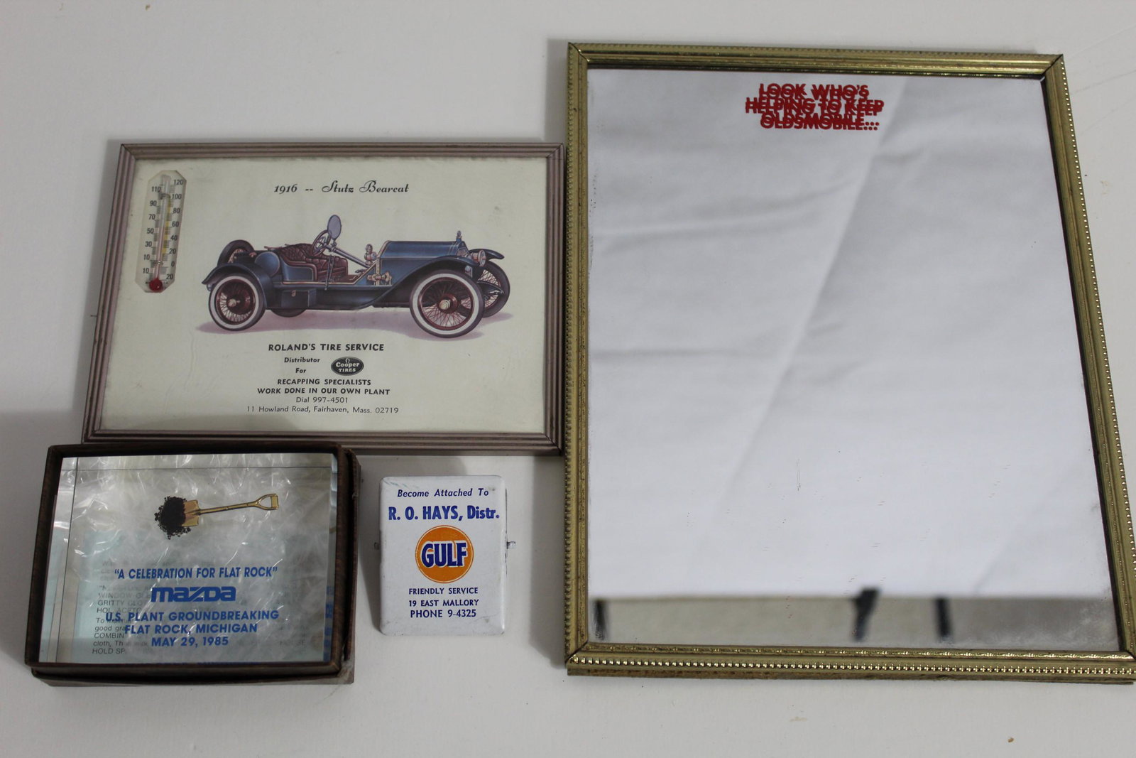 Vintage Auto Msc. Advertisements: Vintage Automobilia lot