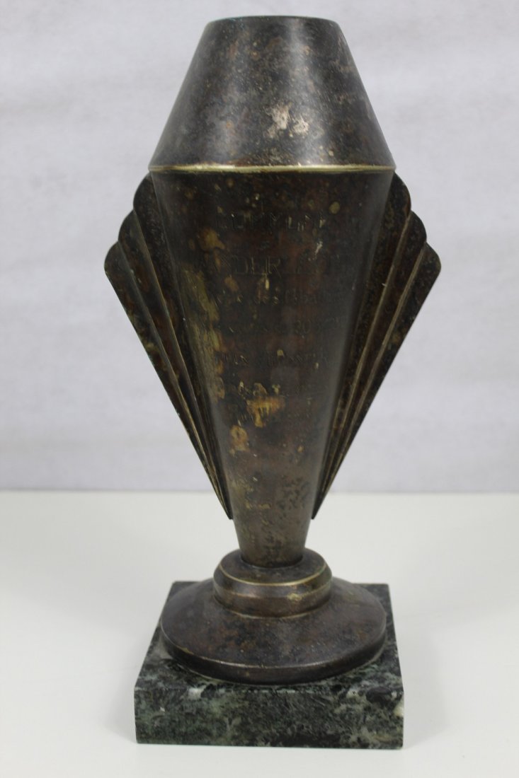 1932 French Auto Racing Trophy: Commune d'Anderlecht Regia des Abattairs Concours du 203 1932 Pre d Honneur