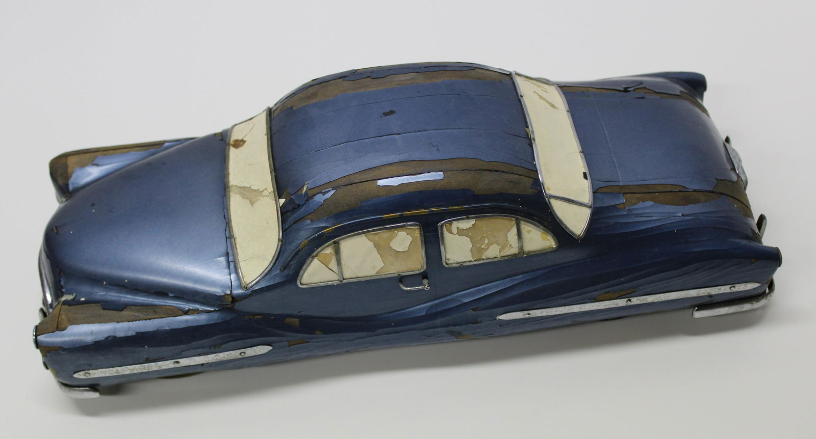 1950's Auto Concept Styling Model: Completed in wood. Artist unknown. 16x6. General Motors Fisher Body model. Est. 1950