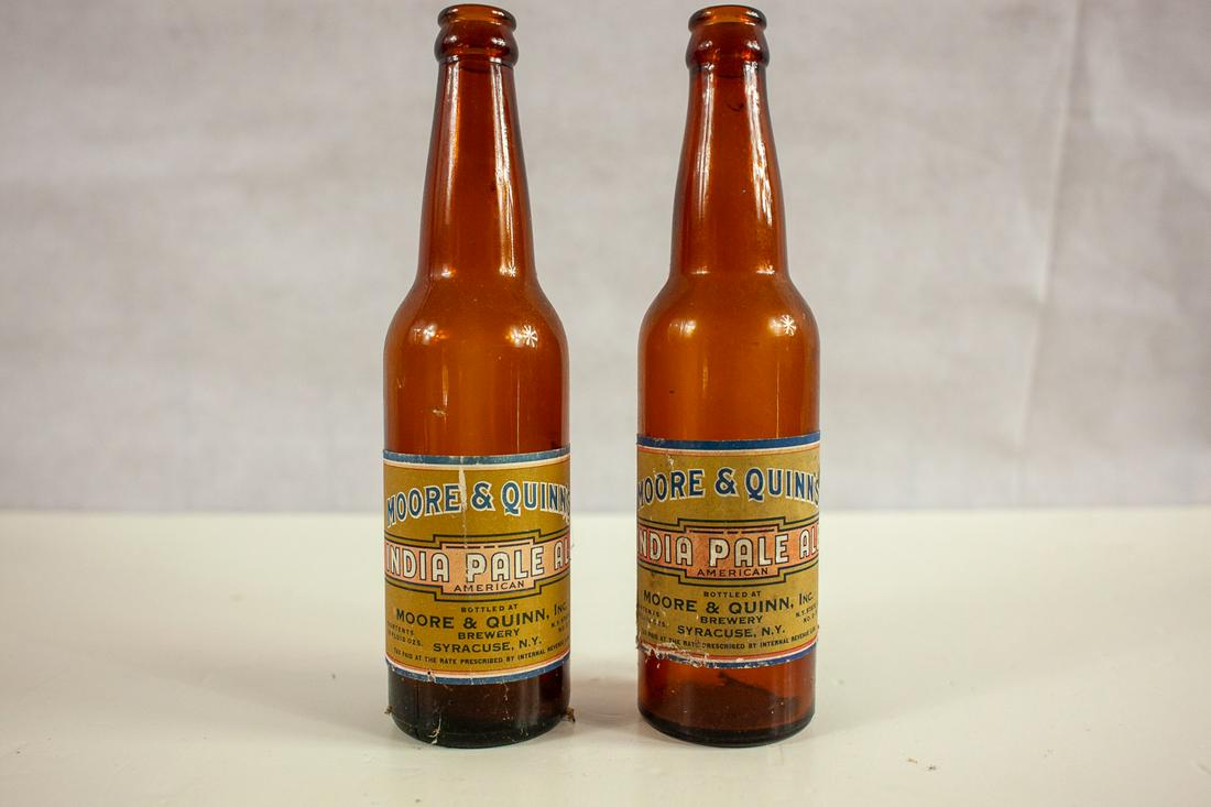 Moore & Quinn's India Pale Ale Bottles (2): As shown