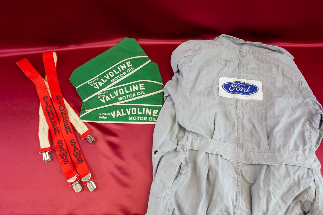 1950's-60's Ford Racing Overalls - Vintage Branded (1 of 7)