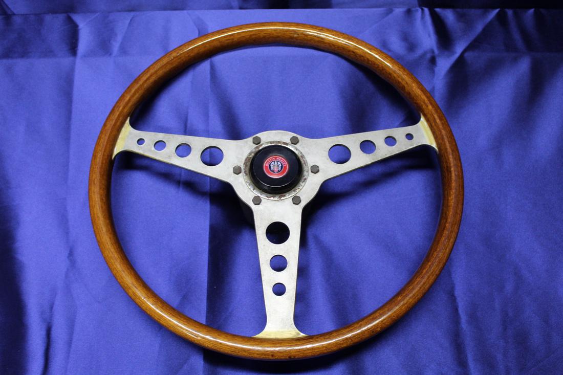 1960's Austin Healey 3-Spoke Steering Wheel (1 of 3)