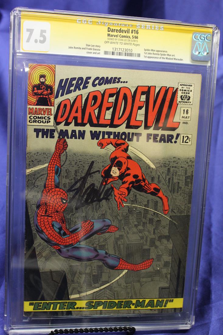 Daredevil #16 Stan Lee Signature Series -1st John (1 of 2)