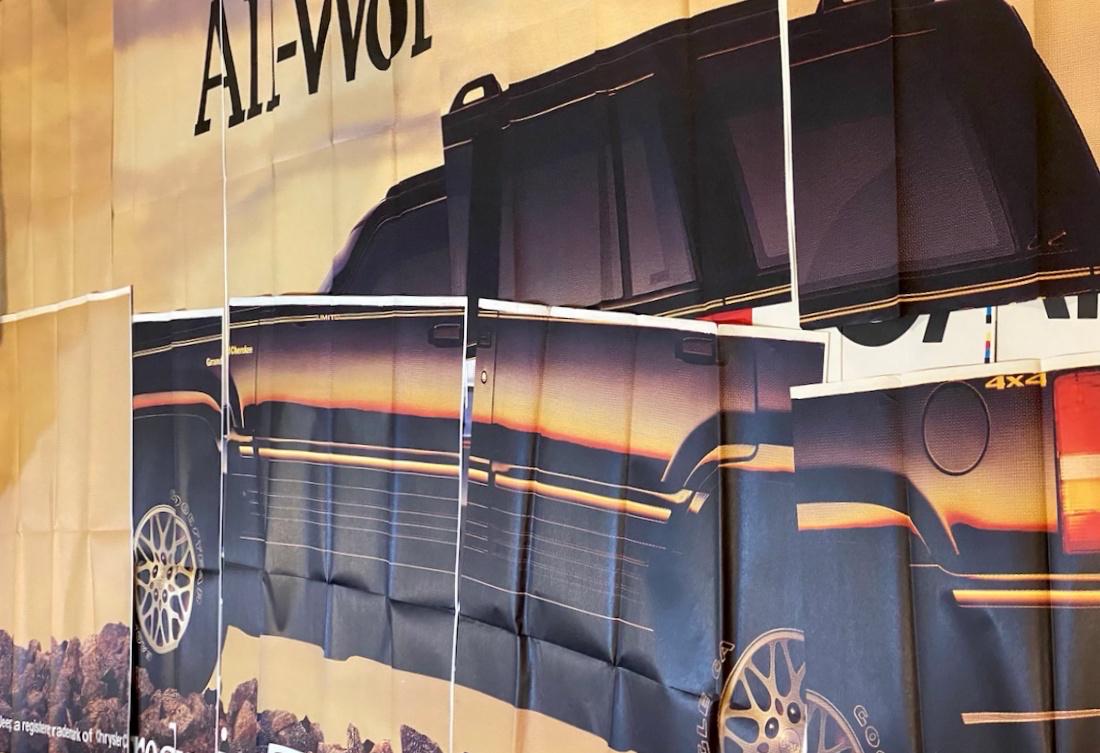 1992 Jeep Grand Cherokee Broadside Billboard (1 of 3)