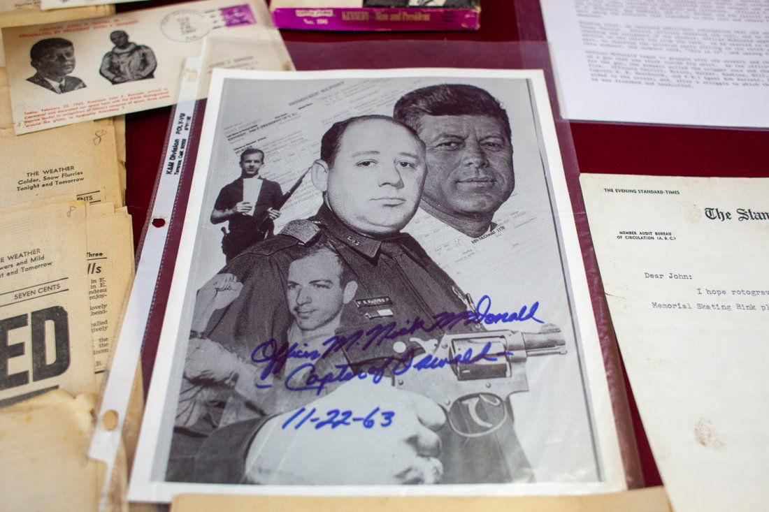 John F Kennedy Memorabillia - Oswald Arrest Repot (1 of 14)