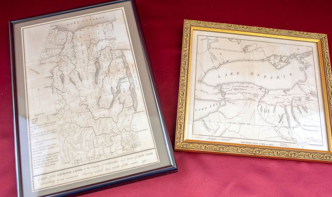 New York Maps (2) 1790 & 1809 (1 of 5)