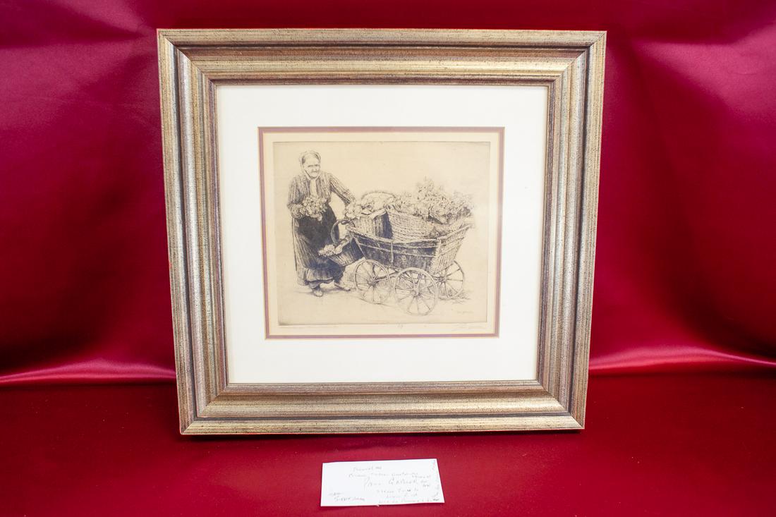 Paul Geissler Signed Etching (1 of 6)