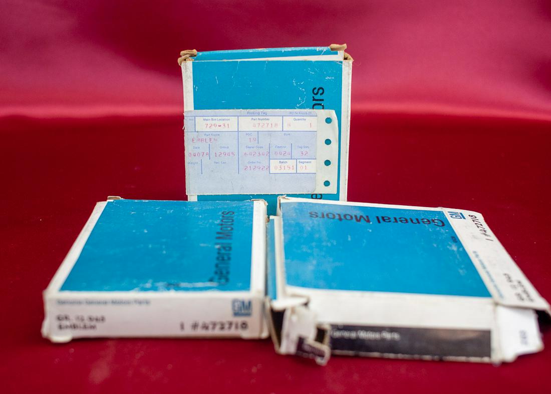 Lot of 3 NOS 1978 Corvette 25th Anniversary Gas Cap (1 of 4)