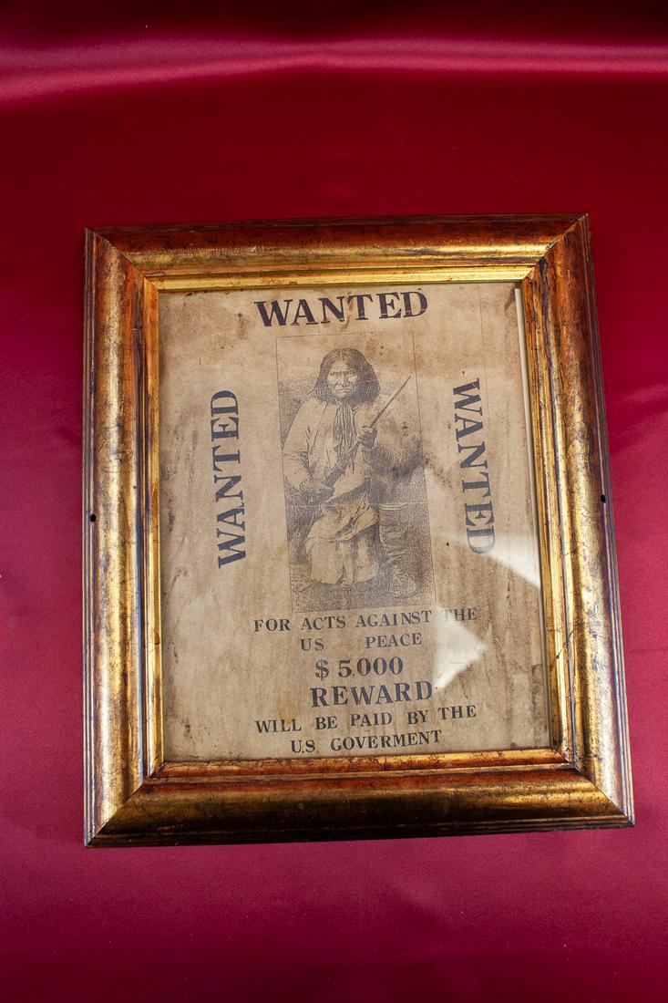 Native American Wanted Poster - Geronimo (1 of 1)