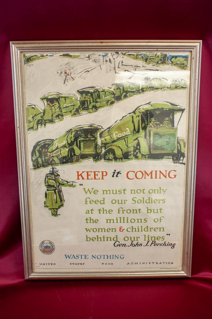 1917 WWI US Propaganda Poster (1 of 1)
